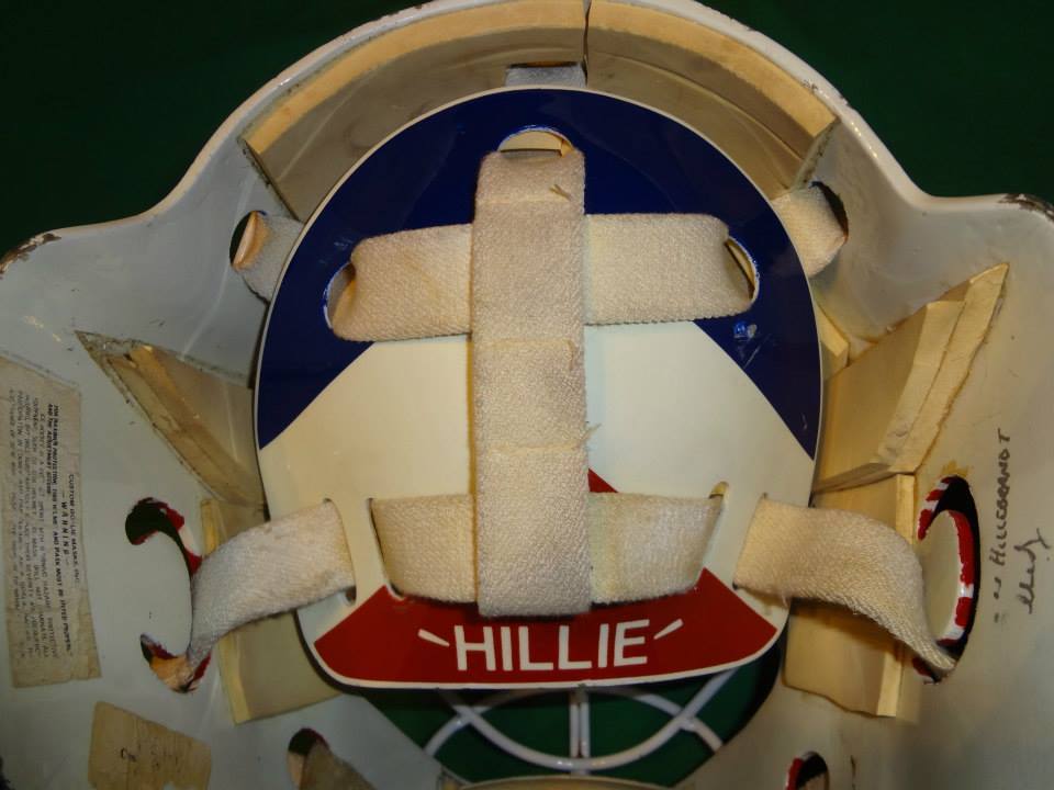 1995-1996 BINGHAMTON RANGERS GAME WORN HOCKEY GOALIE MASK