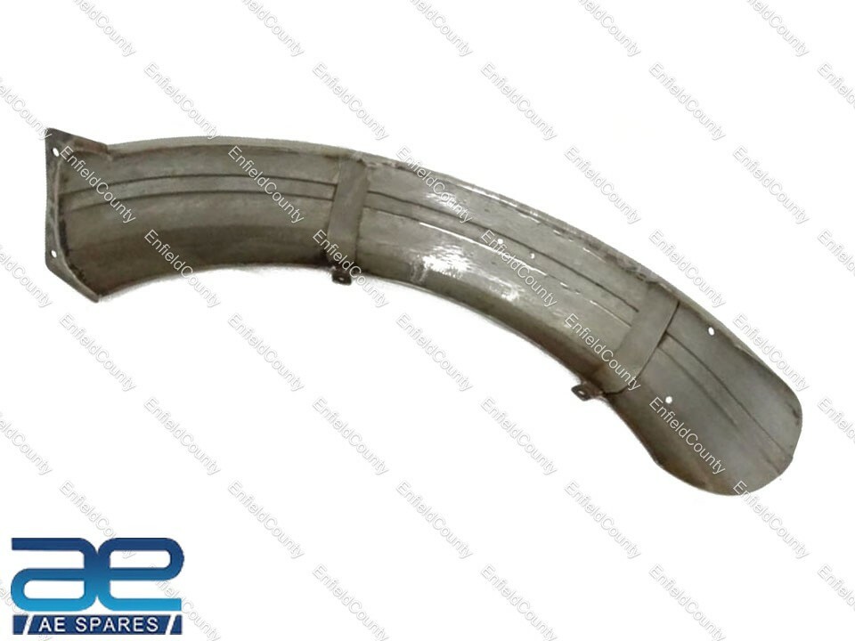 MUDGUARD FENDER SET RAW STEEL FOR TRIUMPH SPRUNG HUB RIGID 