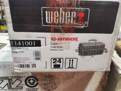 Go-Anywhere 1-Burner Portable Propane Gas Grill in Black