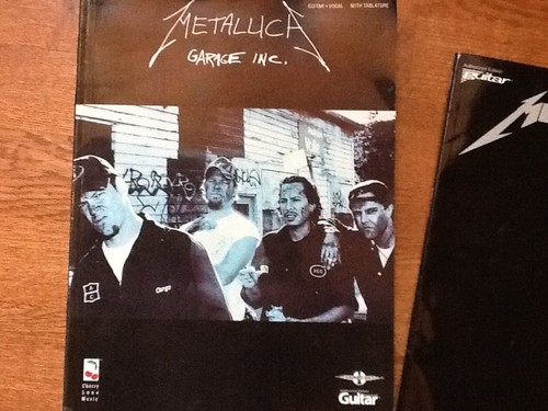 metallic harage inc. guitar song books music