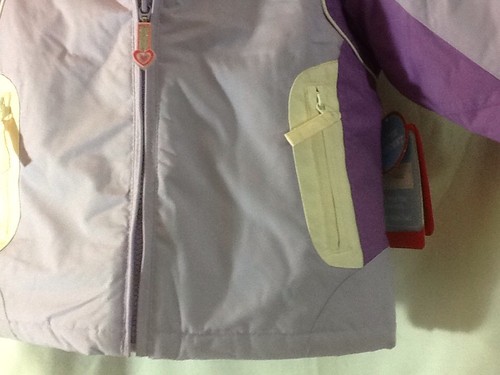 WONDER KIDS Size 2 T Purple Winter Coat With Detachale Lining Water Resistant,