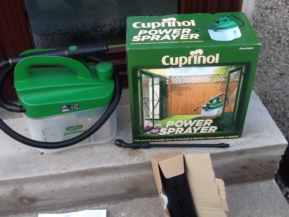 Cuprinol Battery Electric Sprayer in Huntly, Aberdeenshire Gumtree