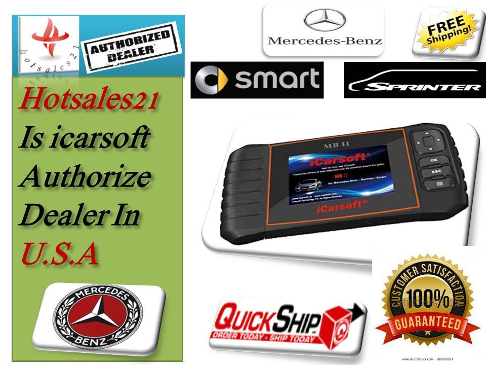 Mercedes Benz Sprinter Diagnostic Scanner Tool Srs Abs Engine Icarsoft