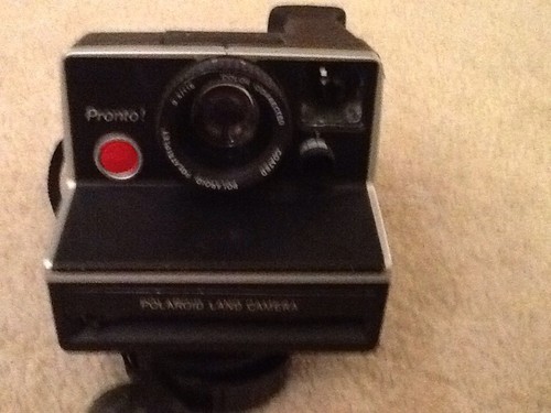 Vintage 70s Classic Polaroid Pronto! Instant Land Camera SX70 WORKS Rare