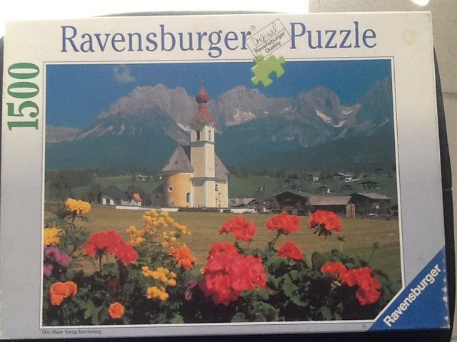 Ravensburger 1500 piece jigsaw puzzle | Board Games ...