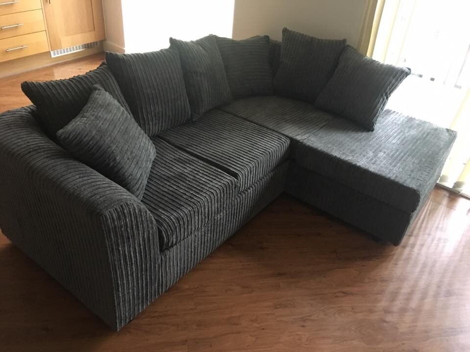 BRAND NEW DYLAN JUMBO CORD FABRIC CORNER & 3+2 SEATER SOFA ORDER NOW