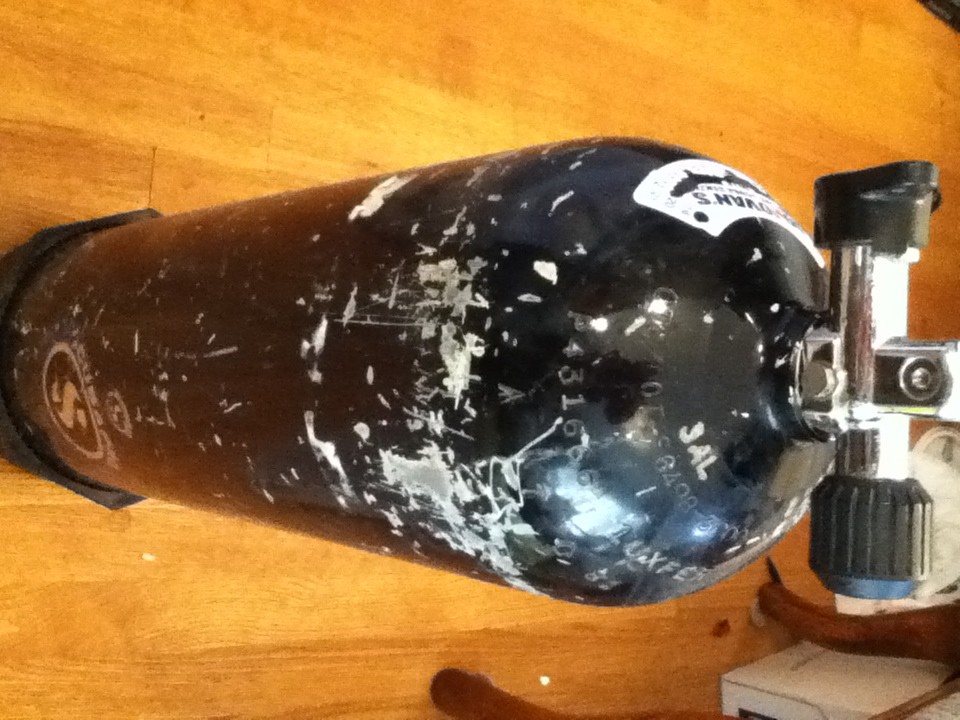 Scuba Dive Tank Aluminum 3000 psi Luxfer Aluminum 80cf J Valve 3AL CURRENT HYDRO