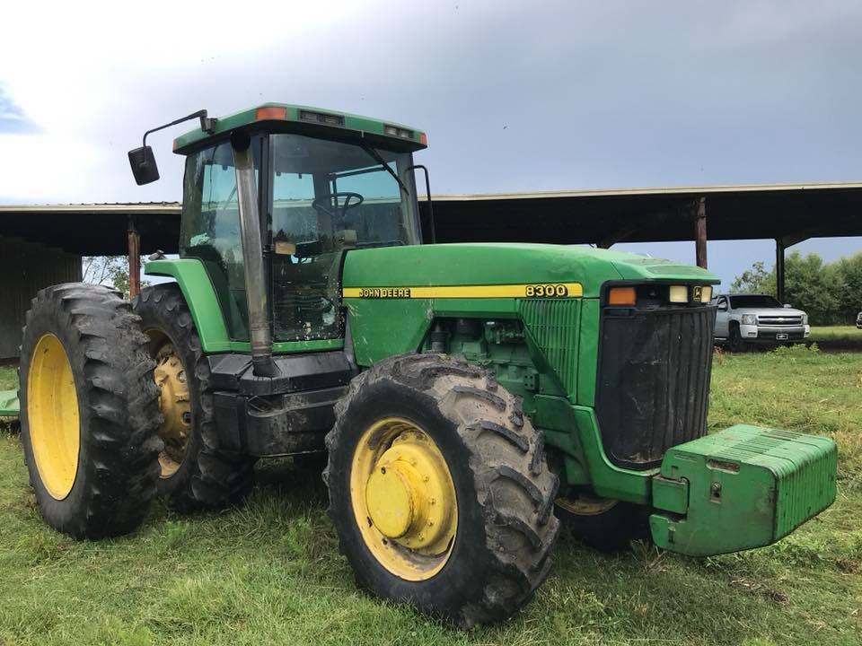 1997 John Deere 8300 200HP 4X4 Tractor, Cab A/C, 7.6 Liter Diesel