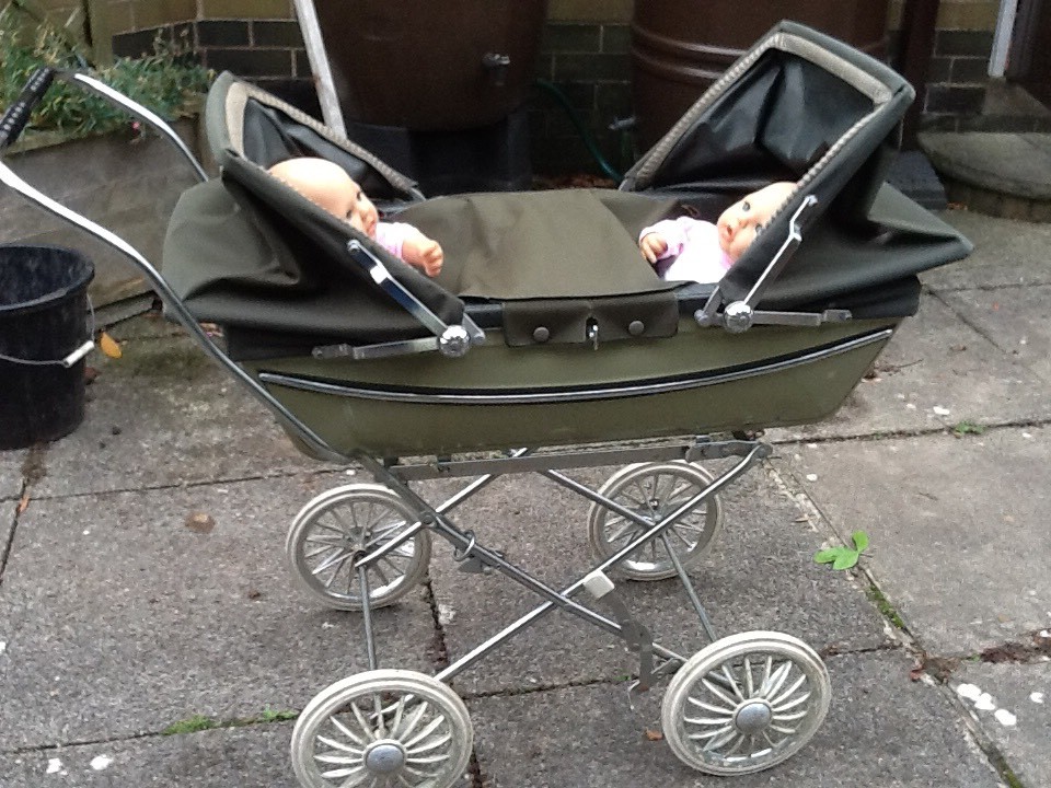 Silver Cross Doll's Twin Pram in NewcastleunderLyme, Staffordshire