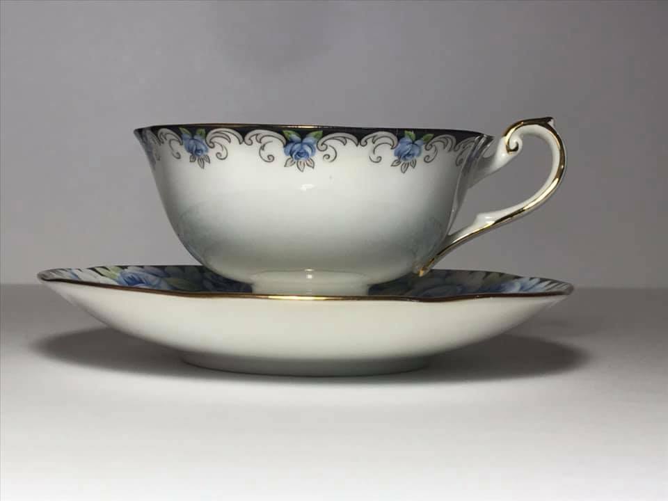 Queens Rosina China Elizabeth Rose Tea Cup and Saucer