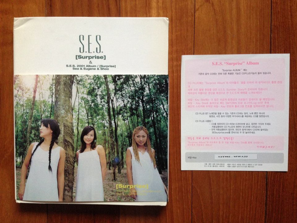 S.E.S. autographed Surprise PROMO CD signed Special Album