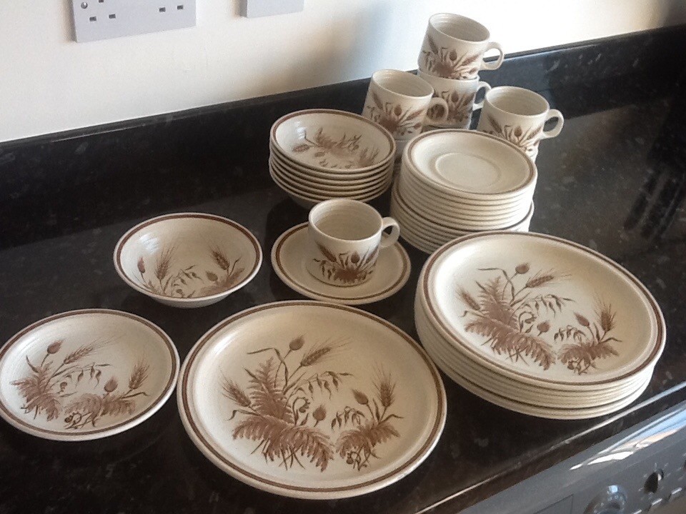 40 Piece Retro Dinner Set in Elgin, Moray Gumtree