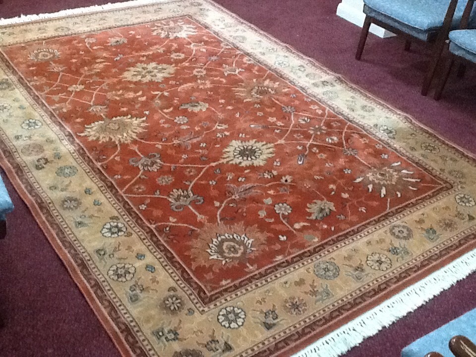 Large John Lewis Royal Keshan 100 wool IndoPersian carpet/rug in