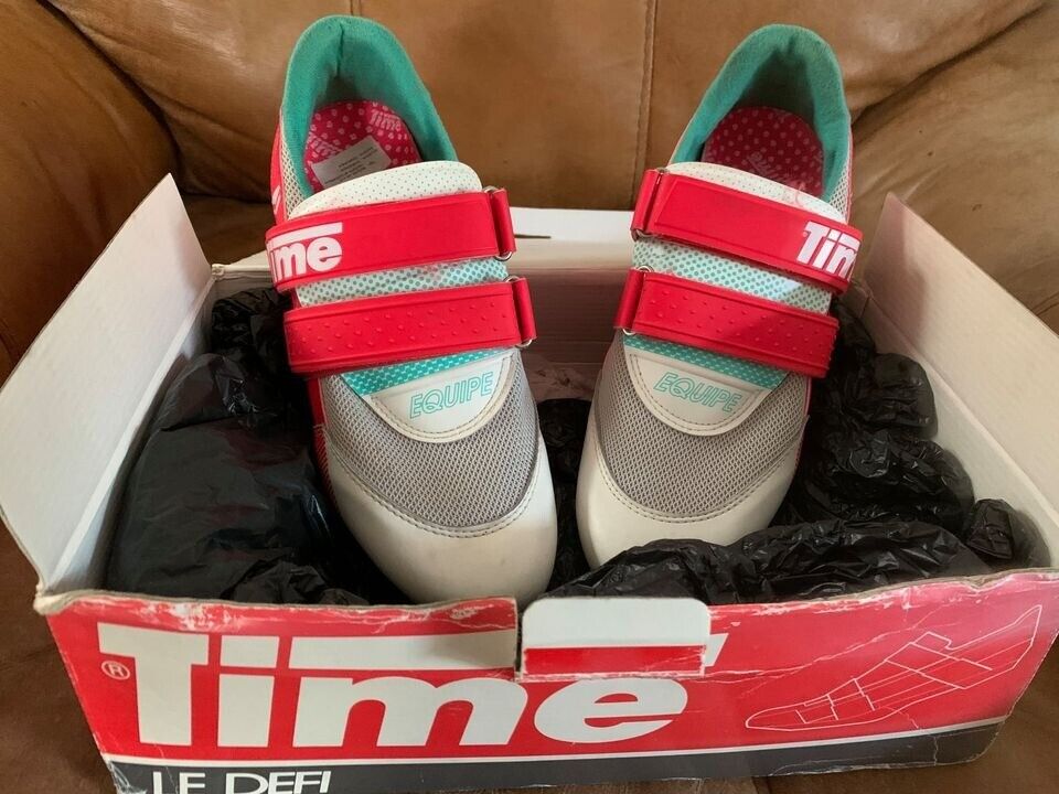 time cycling shoes