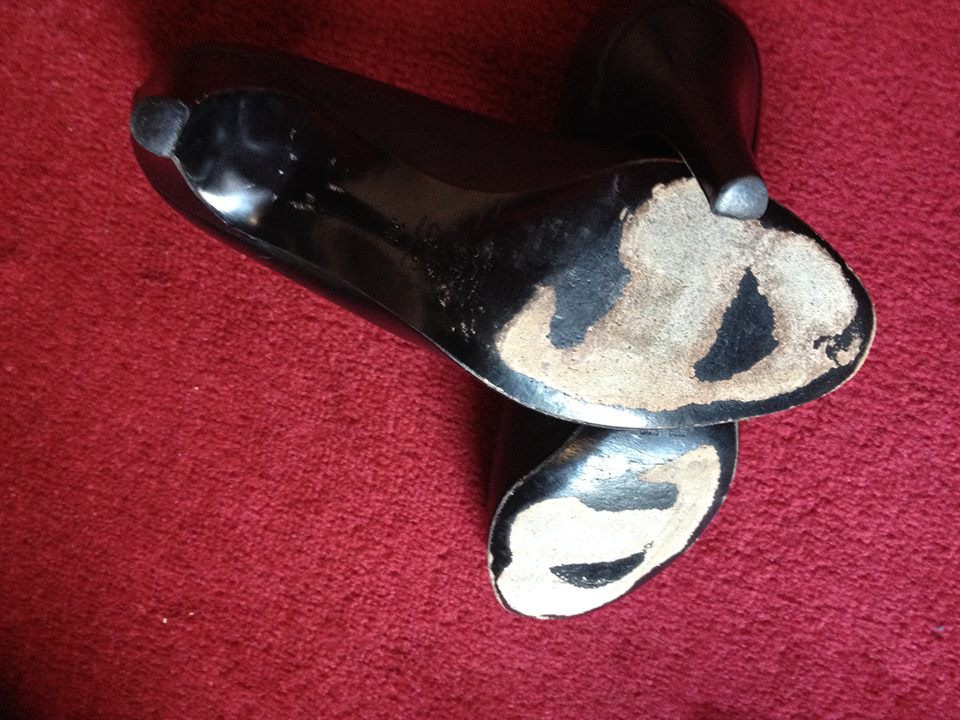 trashed heels for sale