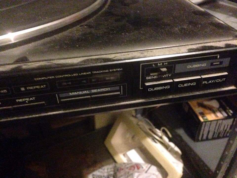 Vintage Kenwood Direct Drive Turntable KD-74F