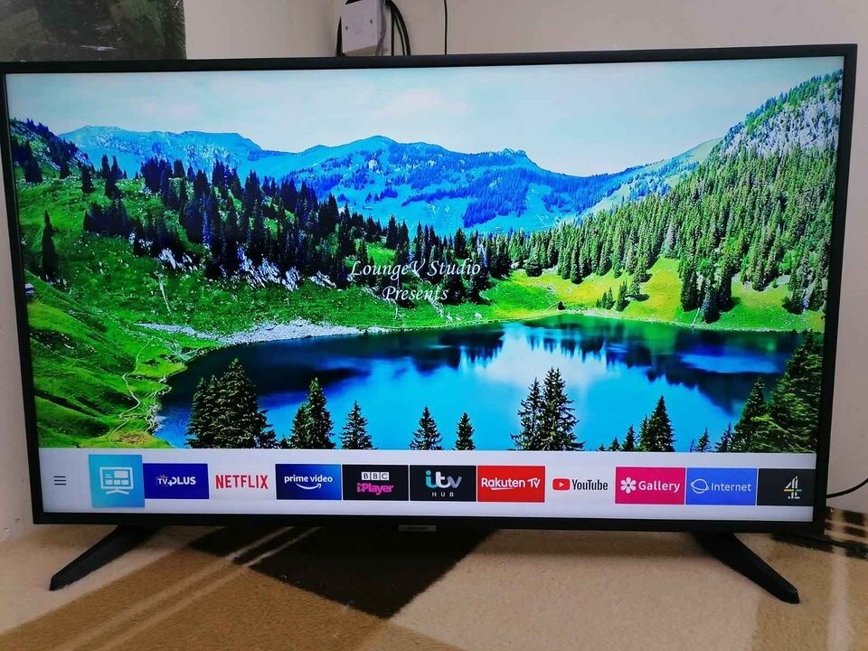 40 Samsung 40nu71 40 Inch 4k Ultra Hd Hdr Freeview Hd Wifi Led Smart Tv Black In Wigan Manchester Gumtree