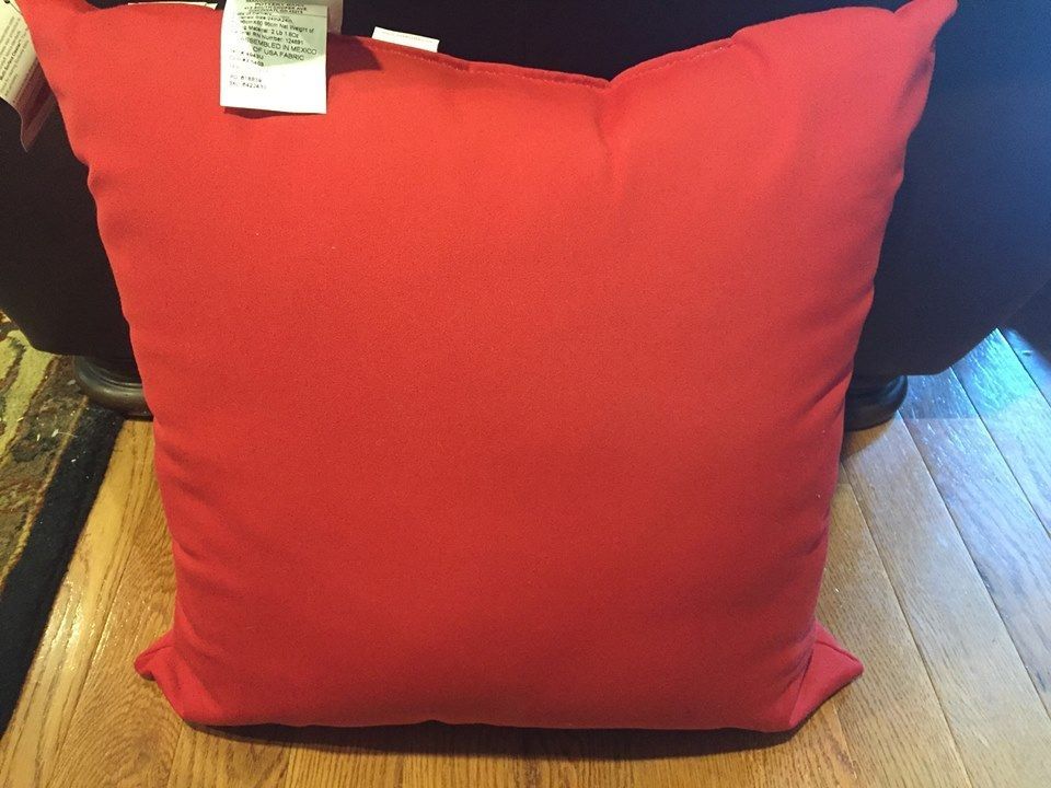 Decoración para el Hogar Patriótico Pottery Barn a Cuadros Almohadas