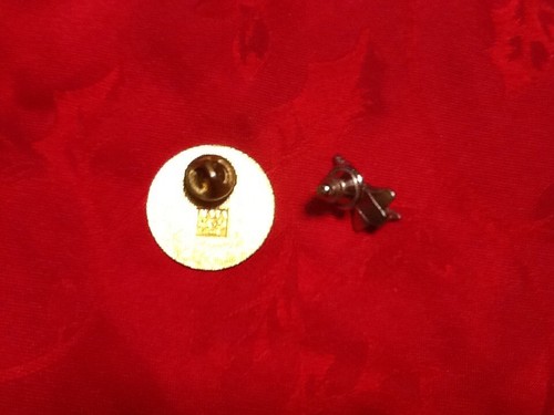 NASA  Enamel Tie Tack Lounge Hilmers Nelson Hauck Covey Space Shuttle Pin