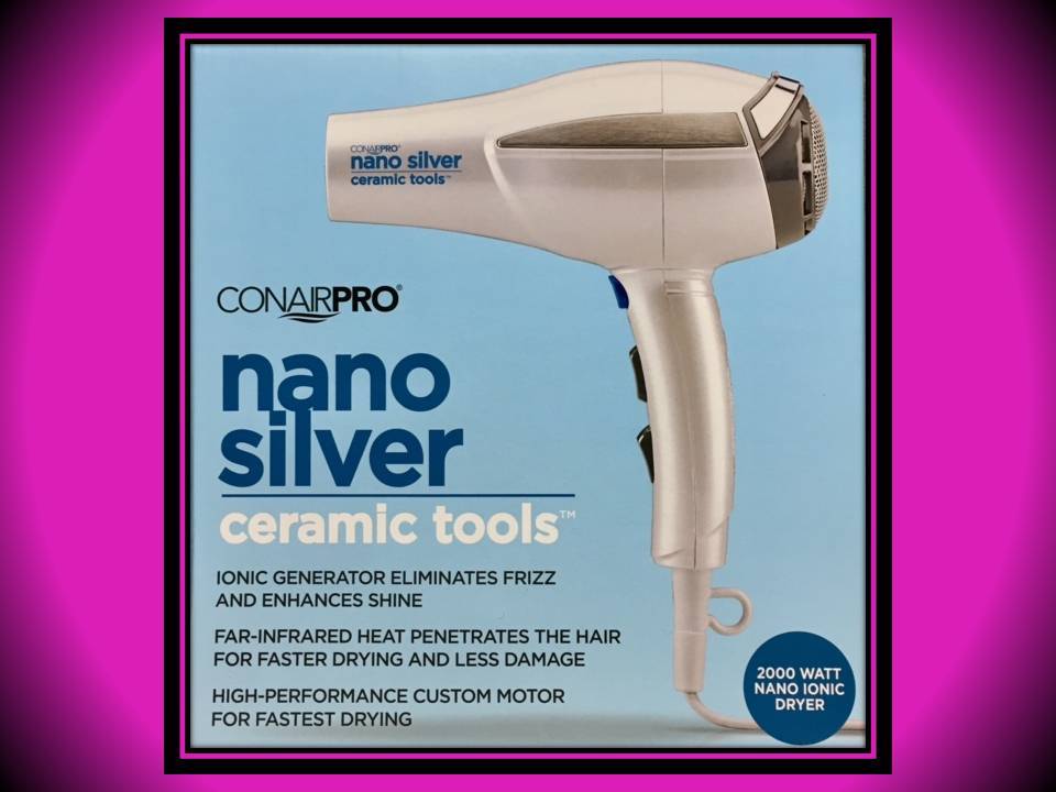 Conair Nano Silver Hair Dryer Hair Dryer