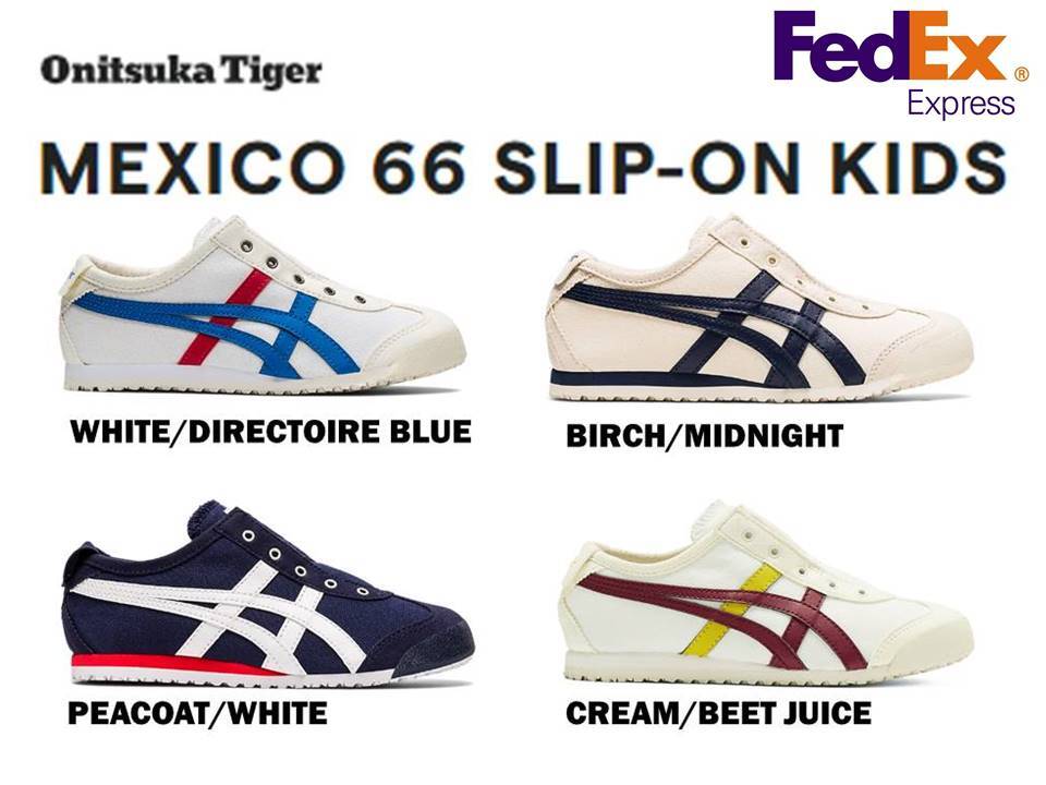 新品★Onitsuka Tiger MEXICO66 SLIP-ON27.0cm Onitsuka tiger Mexico 66 SLIP-ON KIDS Sneakers New with box