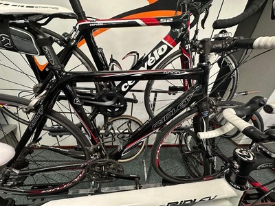 Ridley road bike full carbon 54cm, 20 speed (black)