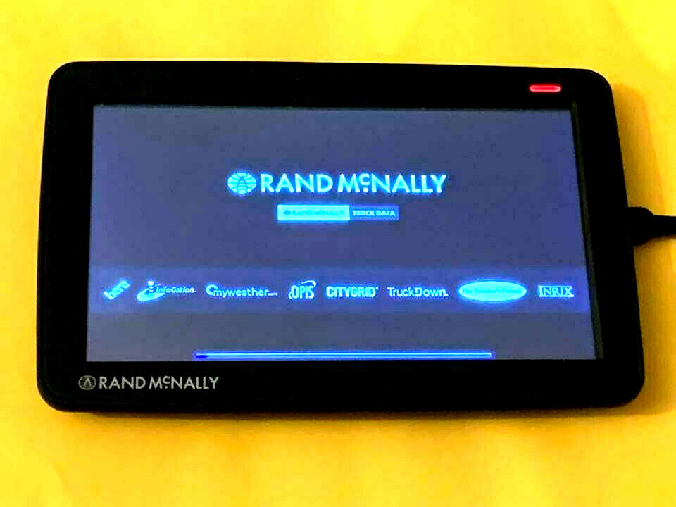 RAND MCNALLY TND-730 LM LIFETIME MAPS TRUCK GPS UPDATED MAPS 1 YR  WARRANTY