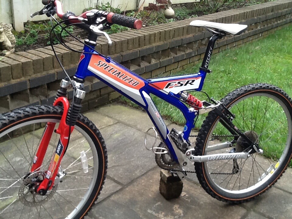 Specialized fsr dual suspension retro mountain bike mint condition in