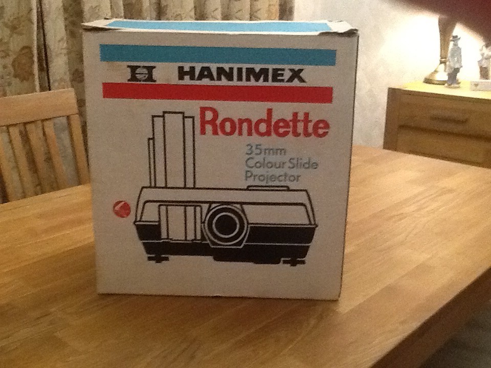 Hanimex Rondette 1000S 35mm slide projector in Haslington, Cheshire