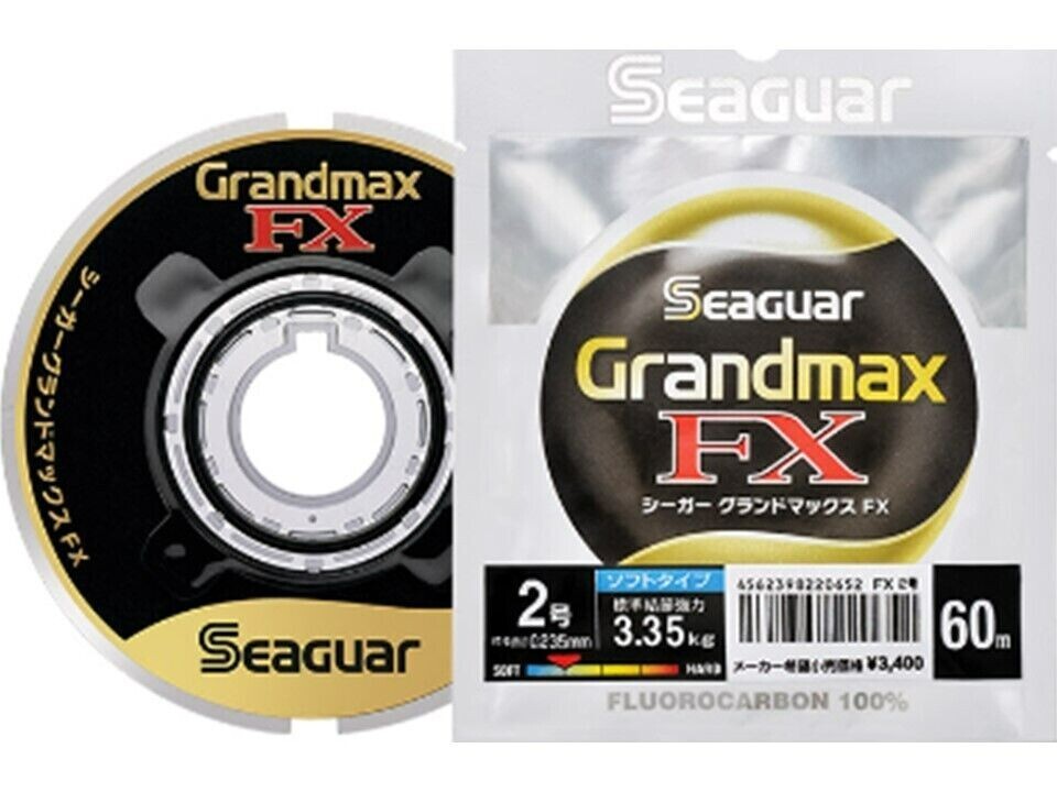 KUREHA SEAGUAR Grandmax FX #0.4-0.65kg 60m Clear