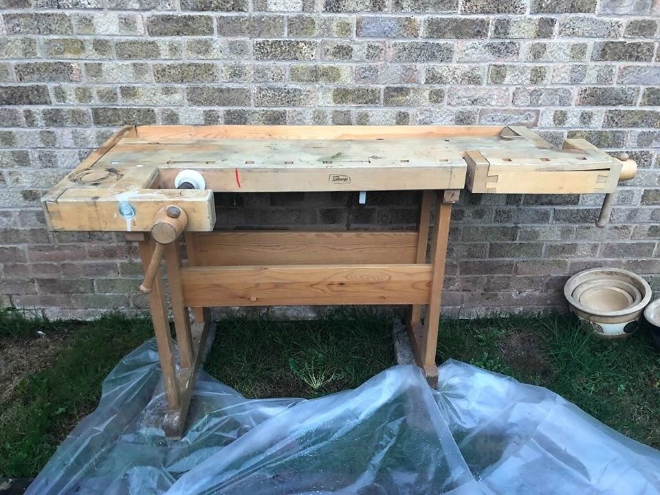 Vintage Woodworking Bench In Nottingham Nottinghamshire