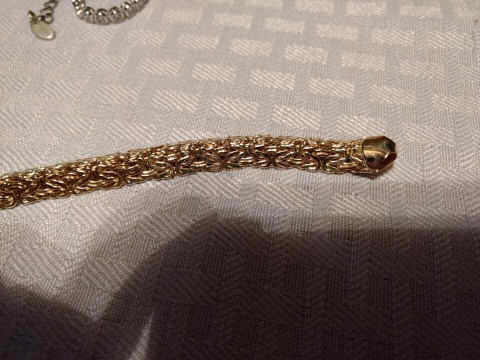 Byzantine 7.5 ins. Bracelet