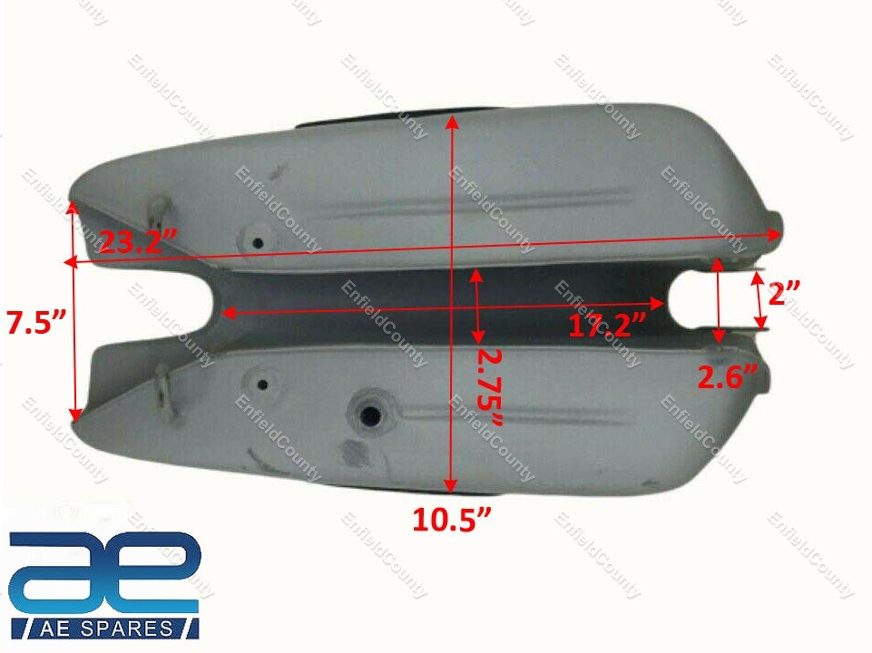 Fits For BMW R51/3 R67 R67/2 R67/3 R68 Petrol Fuel Gas Tank Raw 