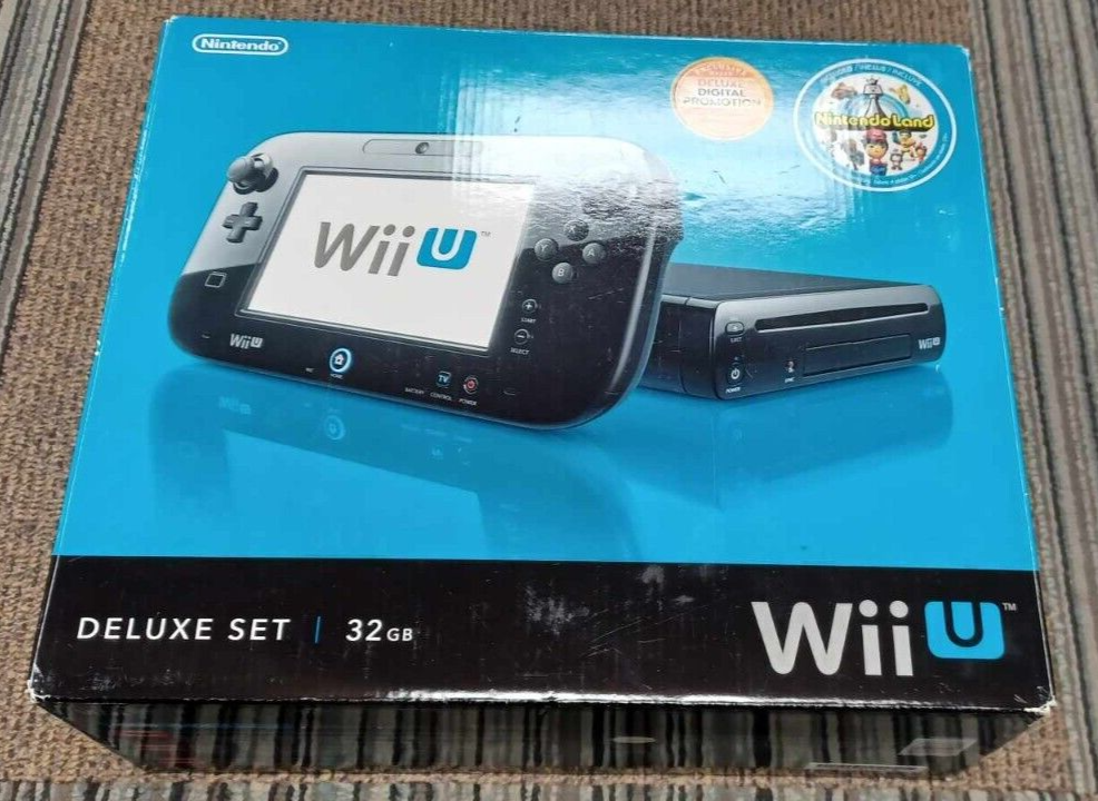 Nintendo Wii U Deluxe Set With Nintendo Land Included Tested