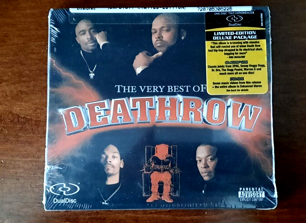 DEATH ROW Dr. Dre 2Pac Snoop Dogg デスロウ Death Row Records The Catalog 2000 One Sheet Snoop Dog Dr