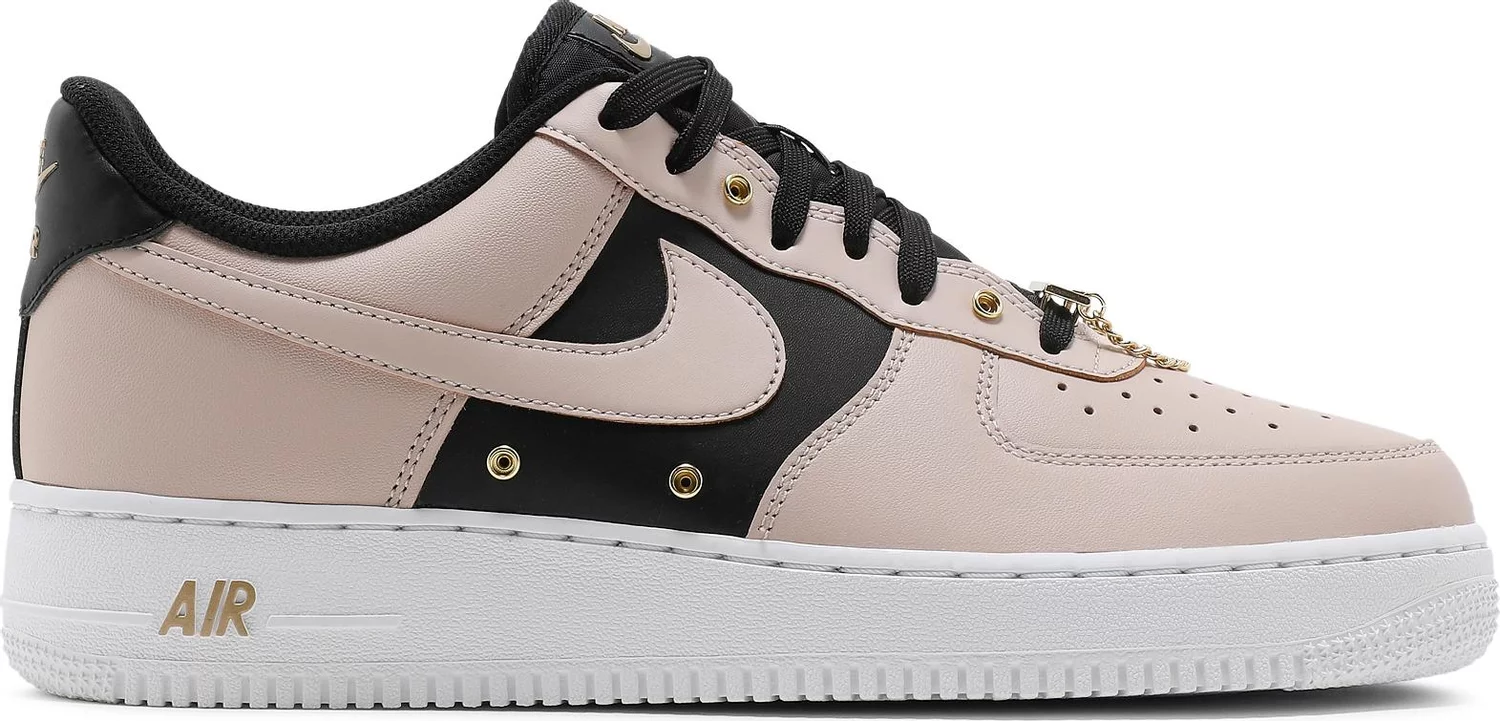 

Мужские кроссовки Nike Air Force 1 Low 07 PRM Premium Particle Beige Black DA8571-200 12,5, Бежевый, Nike Air Force 1
