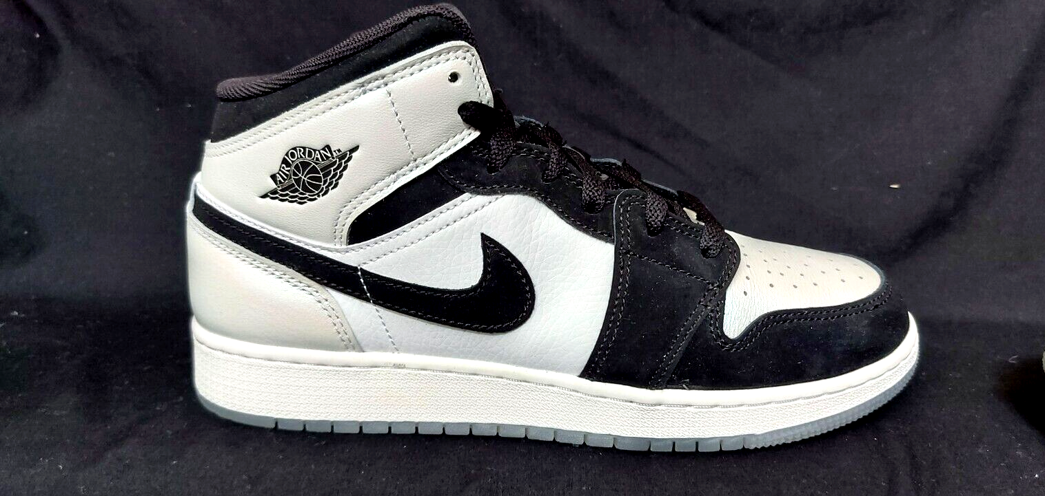 Nike GS Air Jordan 1 Mid White/Black 25㎝ Nike Jordan 1 Mid All Star Carbon Fiber Black/White Men's