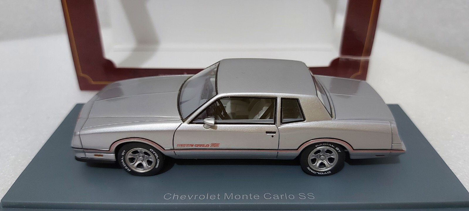 Chevrolet Monte Carlo SS 1986 Silver 1:43 Neo 44808 1 of 500