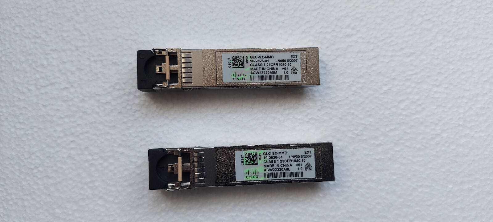 Cisco Glc-sx-mmd 10-2626-01 1000base SX SFP Transceiver