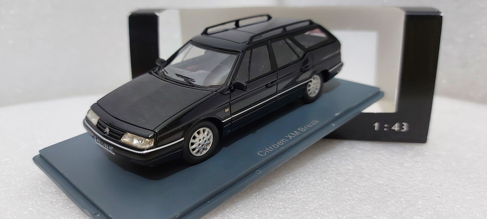 Citroen XM Break Phase I 1989 Black Metallic 1:43 Neo