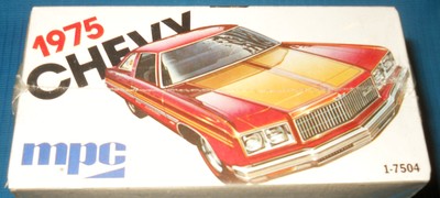 Vintage MPC 1975 Chevy Caprice & Trailer 1-7504 1/25 Scale-Model Car Swap Meet