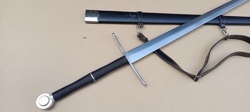 Swordier  54"  12th  Century  European  Long  Sword  With  Disc  Shape  Pommel