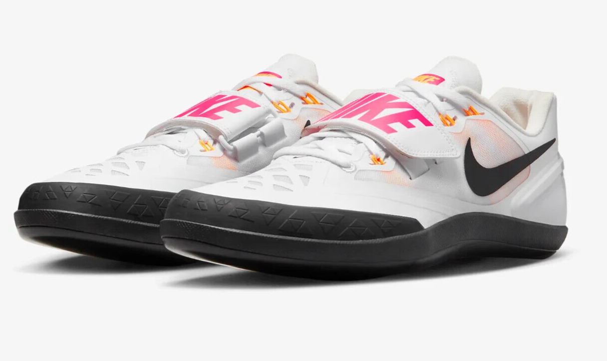 Nike Zoom Rival SD 2 White Black Throwing Shoes 685134-102