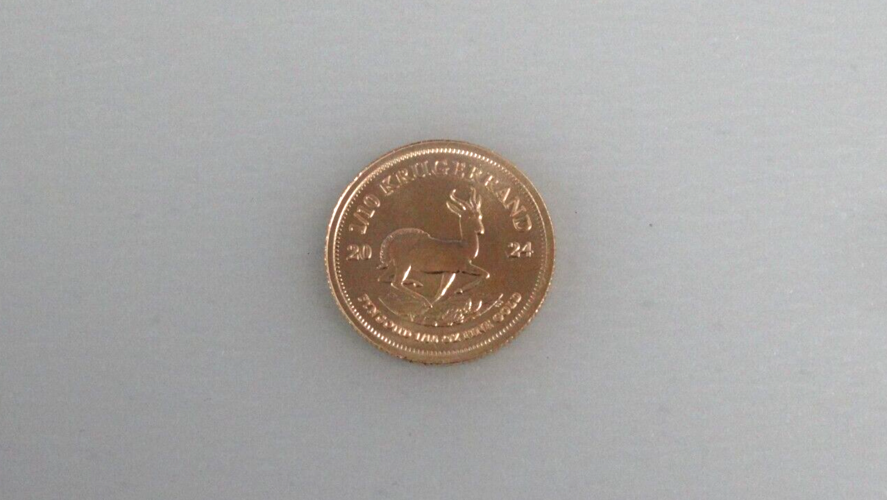 2024 South Africa 1/10 oz South African Gold Krugerrand BU