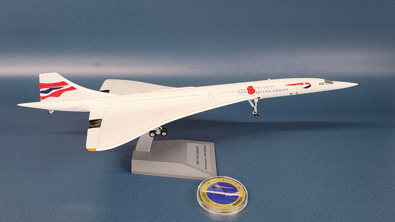 セイヤ‼️British Airways Concorde 1/200 Amazon.com: Udnorbay 1/200 Scale British Airways Concorde