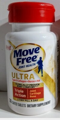 Move Free Joint Health Ultra 3X Triple Action 37 Tablets Exp 9/2024 Dietary Supp