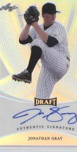 2013 Leaf Metal Draft - Jon Gray #BA-JG1