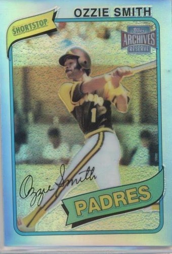 2001 Topps Archives Reserve - Ozzie Smith #76
