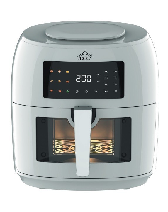 FRIGGITRICE AD ARIA 8 L 1800W CON DISPLAY LED DIGITALE DCG 8 litri