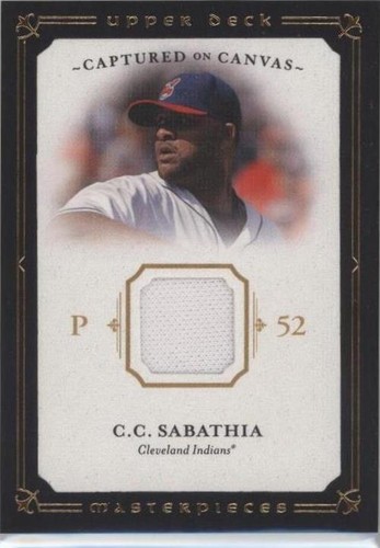 2008 Upper Deck Masterpieces - C.C. Sabathia #CC-CS